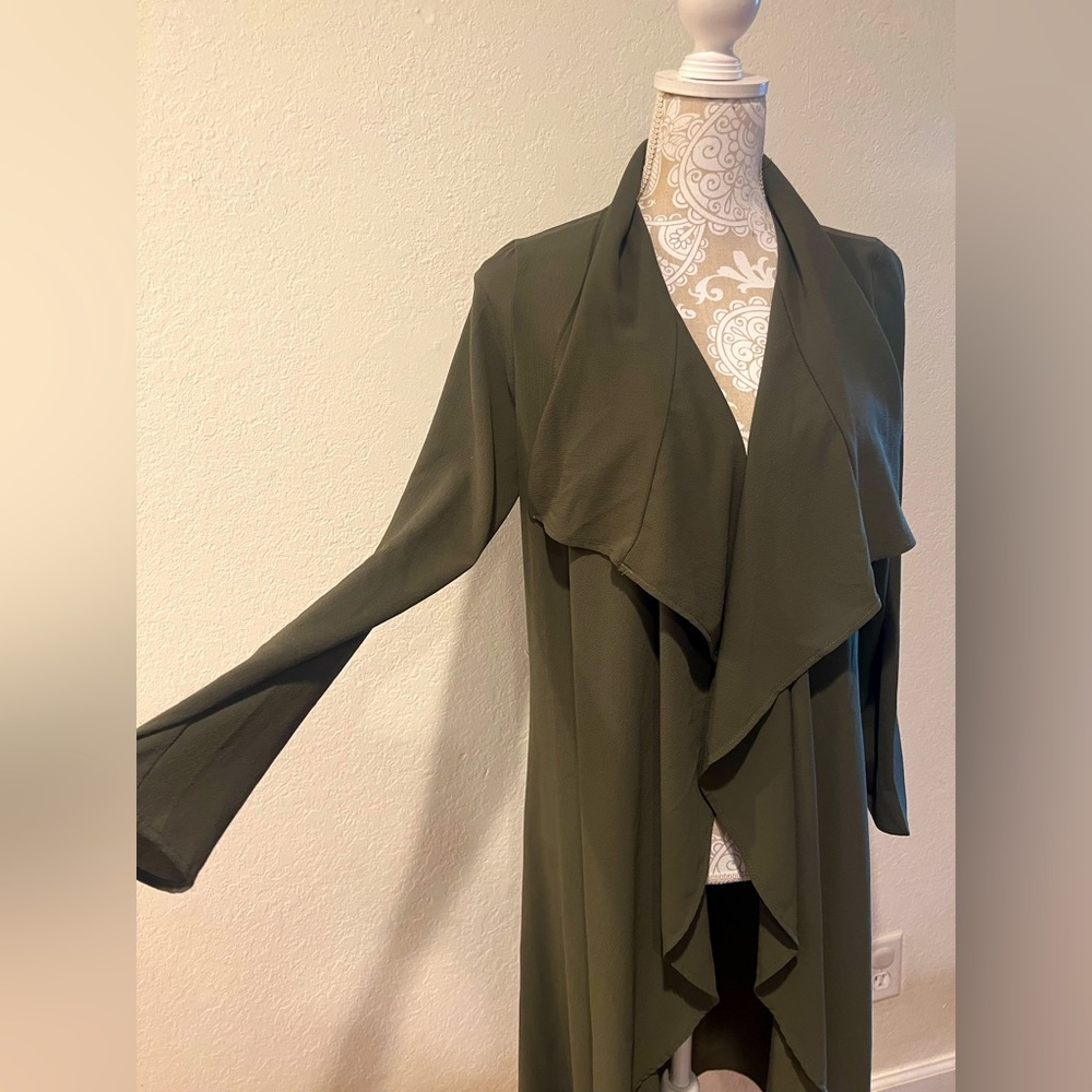 Green Waterfall Duster